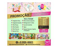 Festa infantil Brasília, contrate o buffet e ganhe a decoração