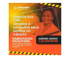 (carteira de motorista) quente com registro no Detran