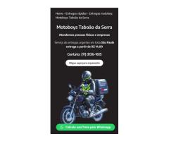 Serviços de motoboy transportes